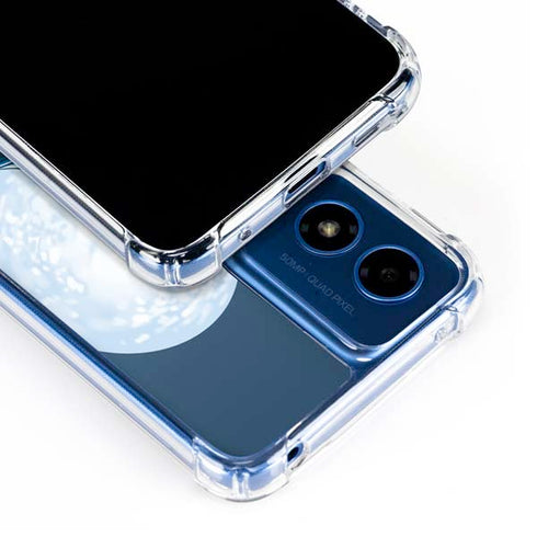 DC Comics Batman Watches Over the City Moto G 5G (2024) Clear Case